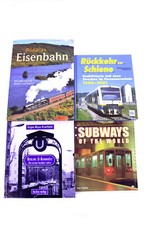 Bücherset 4 Stk Schienenfahrzeuge Eisenbahn U-Bahn Kückkehr zur Schiene Subways