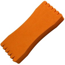 TFT Montageaufwickler 12,5x5,5x1,5cm orange - Wickelbrettchen, Vorfachaufwickler