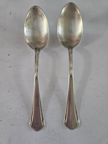 Jugendstil silber - 2x,