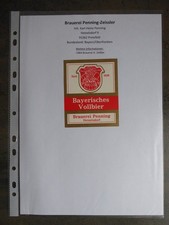 Bieretiketten, Bayern, Priesendorf, Brauerei Schrüfer
