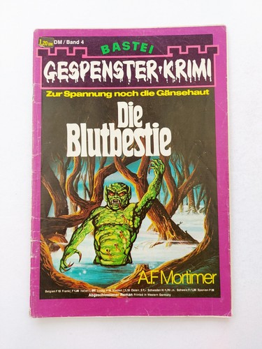 Rarität bastei grusel roman - grusel,