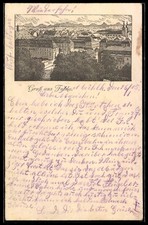 Fulda, Ortsansicht aus der