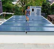 Poolplane Stangenabdeckung