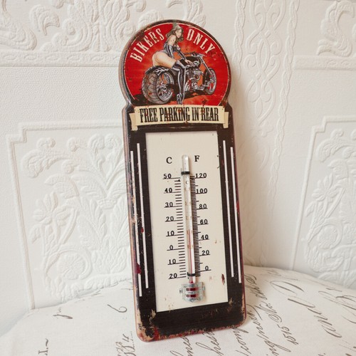 Thermometer blechschild - thermometer,