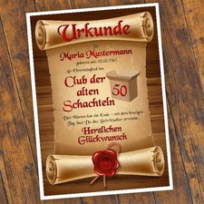 Geburtstagsurkunde 50 60 - geburtstagsurkunde, 40