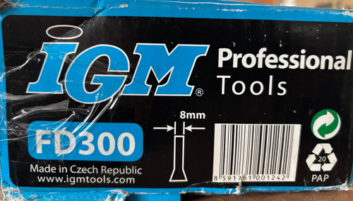 Igm fd300 zinkenfräsgerät - fd300,