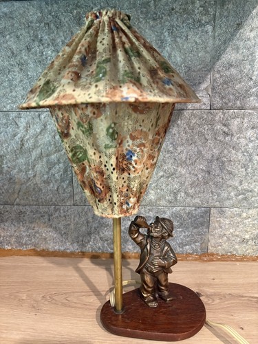 Vintage tischlampe mit - tischlampe,