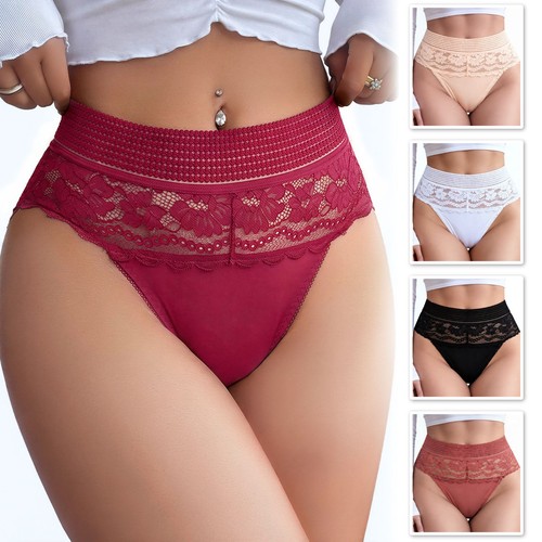 Damen slips high waist spitze - damen,