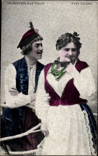 Mann und frau - ak,