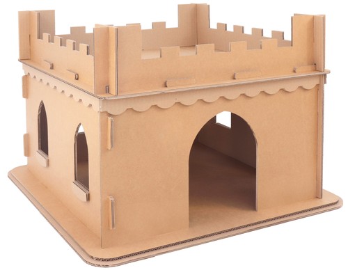 Katzenhaus pappe karton - katzenhaus,