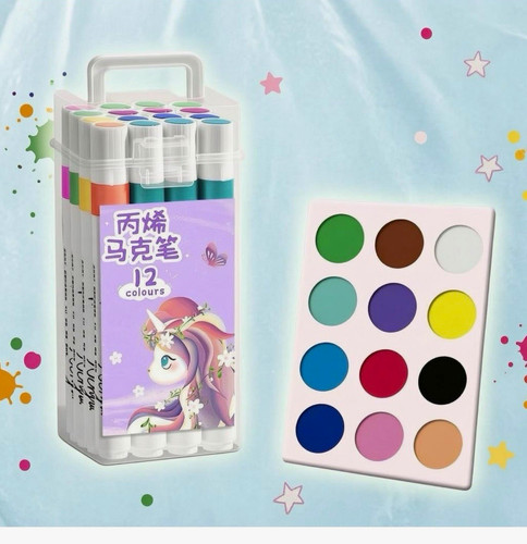 12er marker stifte set - 12er, marker-/stifte-set