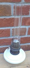 Petroleumlampe Opalglastank