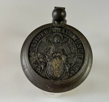 Vintage Stein Bleiglas Krug Bierkrug Brauerei Augustiner Bräu München