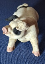 Dekofigur Schwein,grinsendes