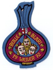 Orginal  Karnevalverein Narrenzunft Büllebläri Weiler 1972 für Kostüm Unbenutzt