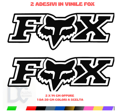 Sponsor fox aufkleber auto - sponsor,