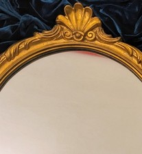 Wandspiegel  Barock Rund Oval