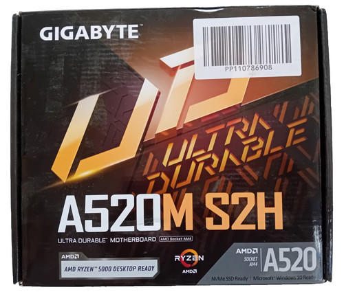 Gigabyte a520m s2h mainboard - a520m,