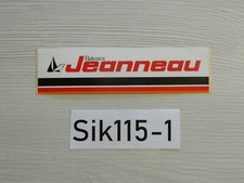AUFKLEBER Boote JEANNEAU