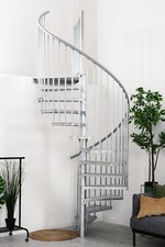 Außenspindeltreppe Minka RONDO ZINK SMART 120 - 180 cm
