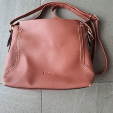 Gabor Handtasche Damen Braun, mit Gebrauchsspuren