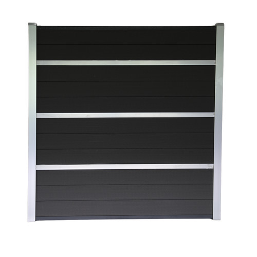 Wpc sichtschutzzaun premium - wpc,