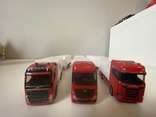 3 Herpa Tandem Kühlkoffer Volvo Scania MB Actros Konvolut