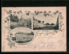 Zöblitz, Ansichtskarte, Hotel