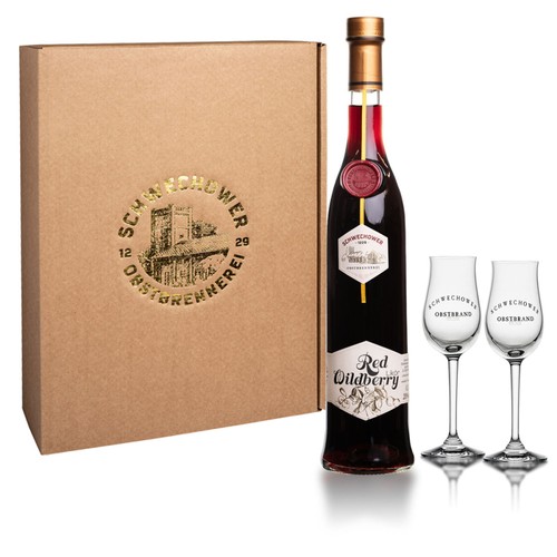 Likör red wildberry 5l - red,