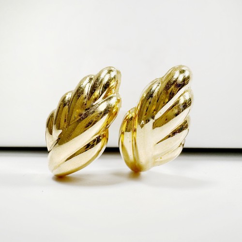 Vintage 18k gold - gold, gadroon