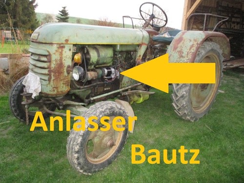 Anlasser getriebeanlasser - anlasser,