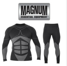 MAGNUM Herren Sport Ski Moto Thermowäsche Funktionwäsche Unterwäsche Hemd+Hose