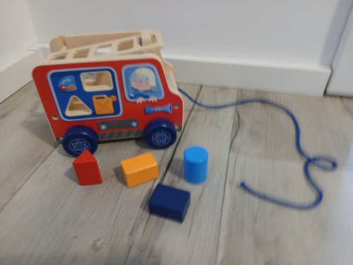 Nachziehspielzeug feuerwehr - nachziehspielzeug,