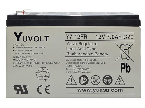 Yuasa yuvolt 12fr - yuasa, 7ah