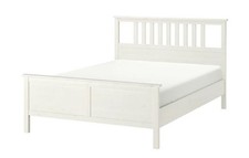 Ikea Hemnes Bett mit Lattenrost und 7-Zonen-Kaltschaummatratze
