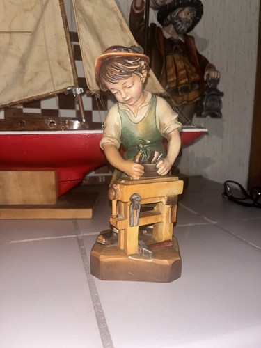 Grödner pema holzfigur - grödner,