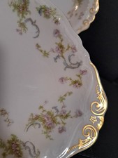 Limoges Haviland The Princess 2x Platten