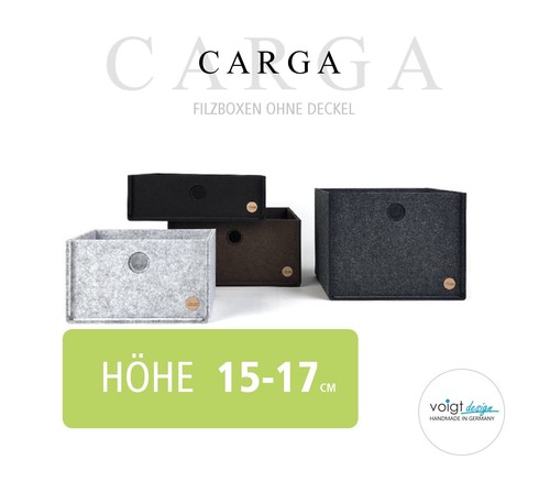 Filzbox höhe 17 cm - cm,