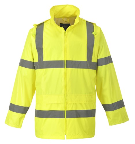 Warnschutzregenjacke