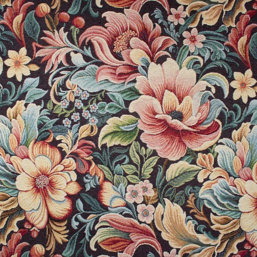 Gobelin blumen bunt - gobelin, (preis=