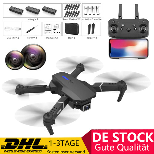 Faltbar drohne dual kamera - faltbar, hd