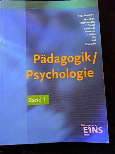 Pädagogik psychologie - /, –