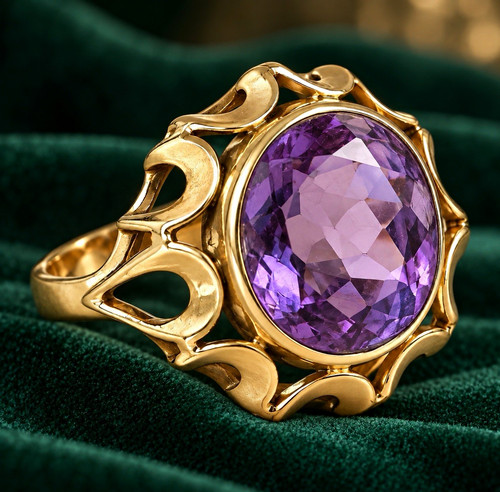 333 gelbgold ring - ring, 54