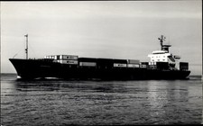 Foto Ak Frachtschiff