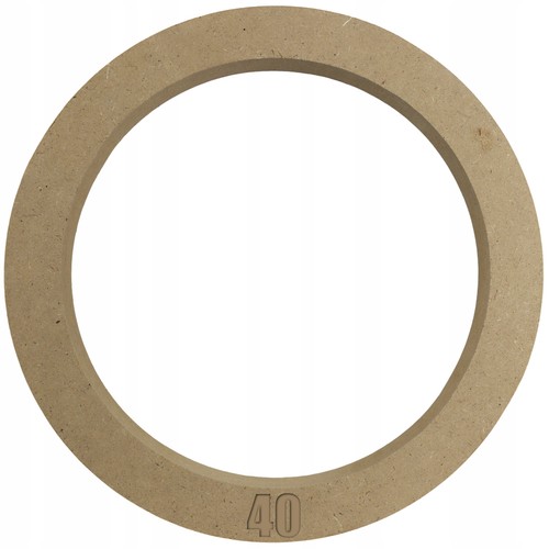 Runder keilrahmen 40cm mdf - runder,