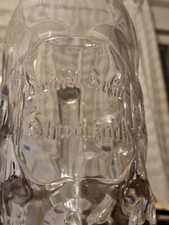 Alter Maßkrug, Bierkrug Deindl Bräu Schwarzach (durchsichtig)