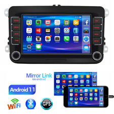 7" AUTORADIO GPS Navigation BT Doppel 2DIN Für VW GOLF 5 6 Passat Touran Tiguan