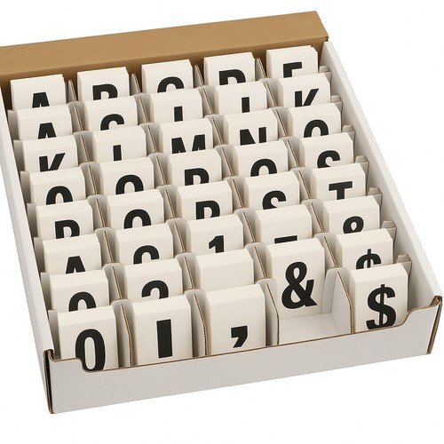 Klebebuchstaben ziffern set - /,