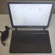  HP Notebook Pavilion 15 Zoll 12 GB Ram 112GB SSD AMD-A10-7300 Radeon R6 Win.11