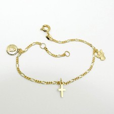 Echt gold 585 kinder armband - echt,